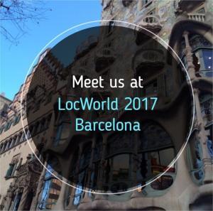 Meet us at LocWorld Barcelona
