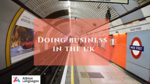 doing business in England